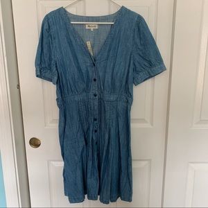 Madewell Denim Button Down Dress